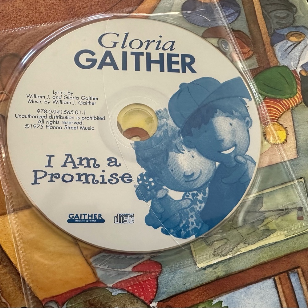 GLORIA GAITHER “I Am a Promise” - children’s hardback book (with CD) - Picture 3 of 14